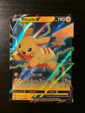 Carte Pokémon Pikachu V SWSH063 Promo Epée & Bouclier FR NEUF