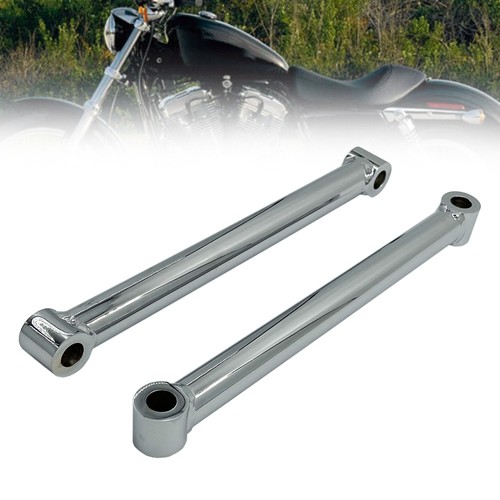 Motor Durable Rear Lowering Chrome 8" Rigid Hardtail Struts Fit For Harley FLST - Picture 8 of 14