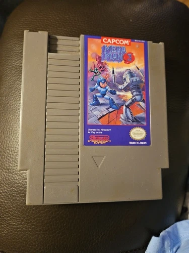 Mega Man 3 Nintendo NES Capcom 1985 Cartridge Only