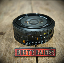 Nikon 50mm f1.8 Manual Focus Prime Standard Pancake Lens, F Mount, Series E
