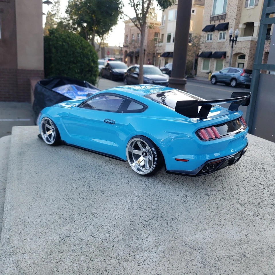 1/10 Custom Paint MUSTANG GT4 4Tec-2 drift DC10 HPI YD2 MST TT02 Body Only - Image 3 of 4