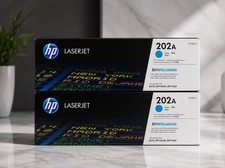 HP LaserJet Pro 202A Cyan Toner Cartridge for M254, M280, M281 CF501A