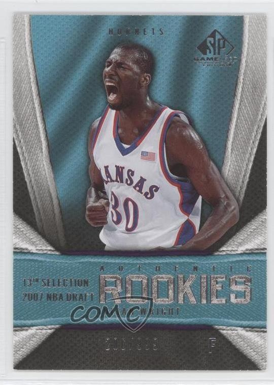 2007 SP Game Used Edition Authentic Rookies 206/999 Julian Wright Rookie RC 0a1