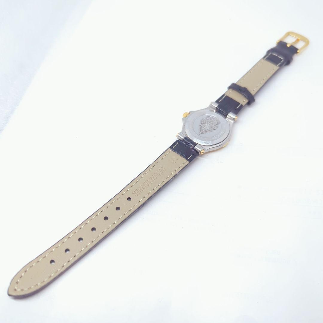 Gucci 9040L Silver Combi Women Quartz Watch Gold Silver Black Used From Japa thumbnail 7