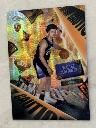 2025 Topps Chrome Walter Clayton Jr. Base (RAW)