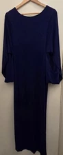 Louise Kennedy Dress Size M, Dark Blue, Excellent Condition