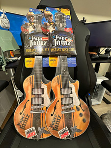 Paper Jamz Series 2 Instant Rock Star Battery Operated Toy Guitar 2 Pack