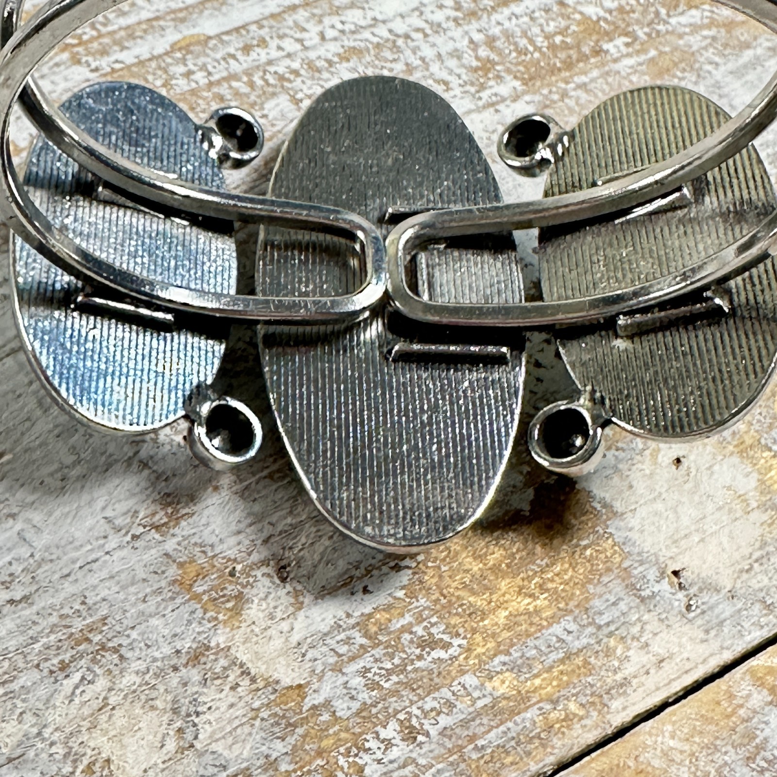 Plunder Turquoise Hinged Bangle Statement Bracelet - image 12