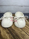 Vintage Cabbage Patch Kids Pink Stripe White Tennis Sneakers Shoes P Hong Kong