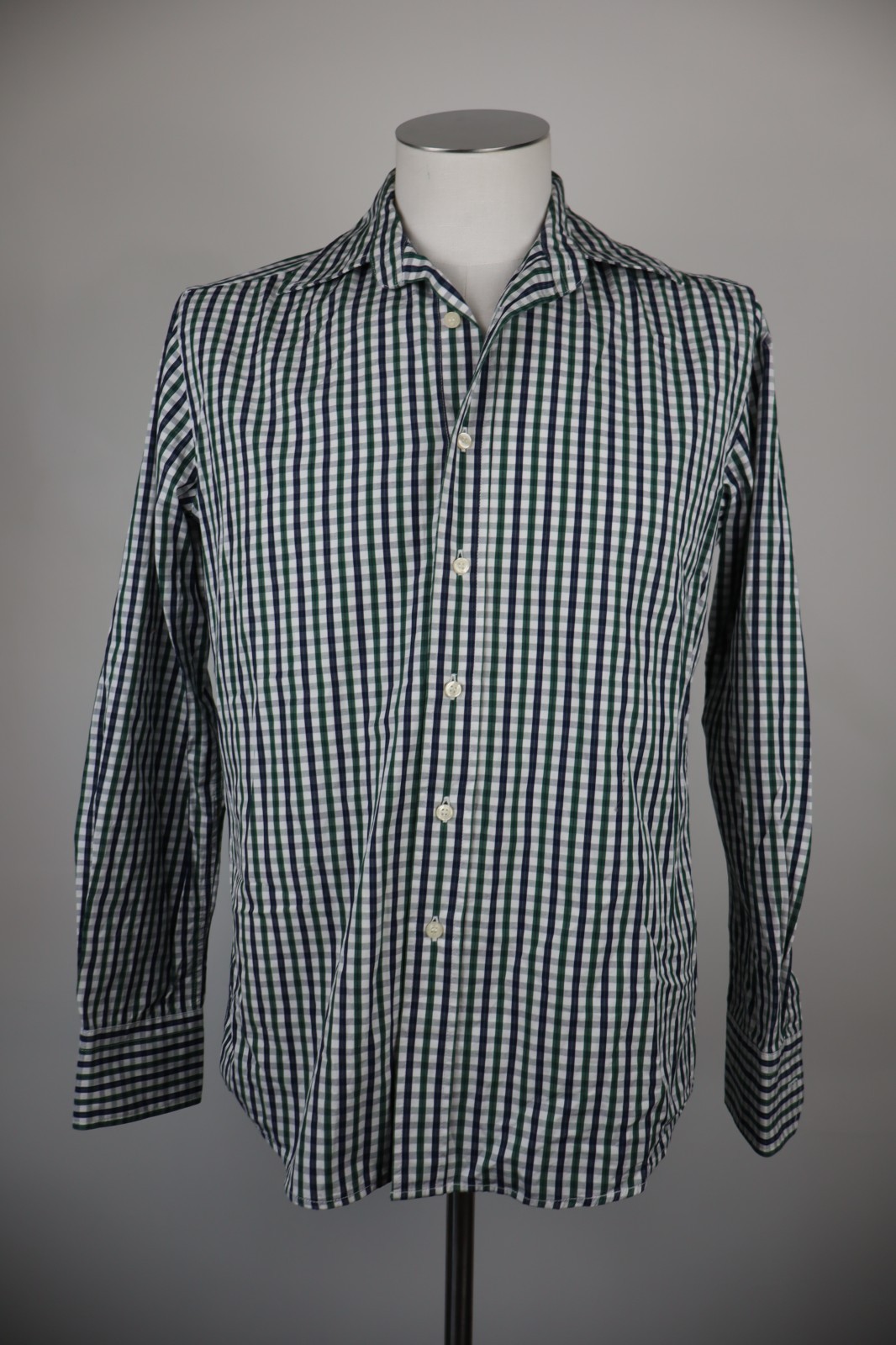 Best Company Men's Cotton Slim Fit Casual Vintage Long Sleeve Shirt Size S