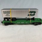 Lionel 6-16308 O Gauge Burlington Northern Flatcar #298224 w/Trailer — photo 4