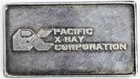 PACIFIC X-RAY CORPORATION 1 TROY OZ .999 FINE SILVER! VINTAGE BAR! NR #G3306