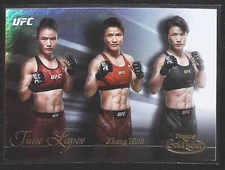 2024 Topps Gold Label UFC Zhang Weili Time Lapse #TL-11
