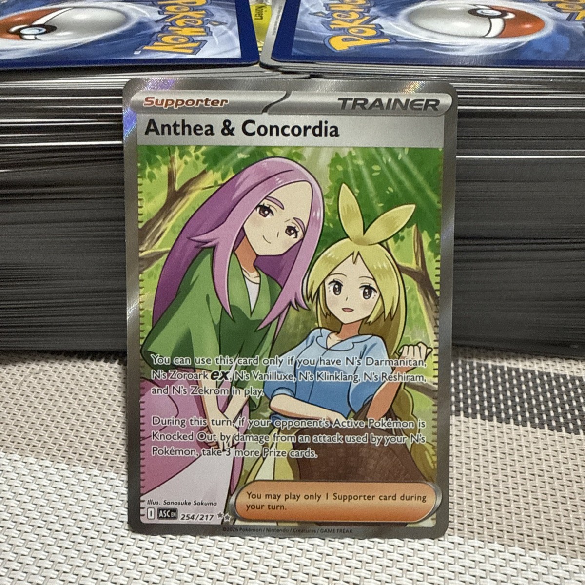 Anthea and Concordia 254/217 Ascended Heroes | eBay