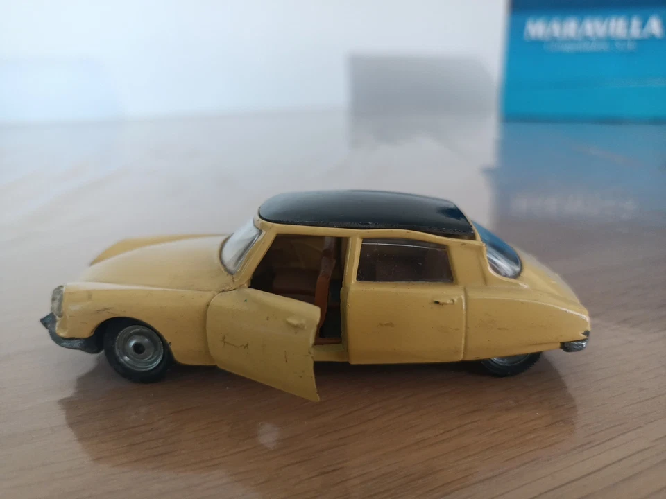 POLITOYS EXPORT 545 CITROEN DS 21 GIALLO QUASI COME NUOVO - Immagine 2 di 4