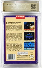 DISNEY'S THE LITTLE MERMAID - (NES) CGC 9.0 1991 SEALED WATA PSA