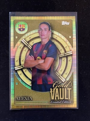 2025-26 Topps FC Barcelona Collector Tin - Alexia Putellas #GV-2 Gold Vault