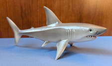 Schleich Great White Shark, 8" long, Am Limes 69, D-73527, replica figure