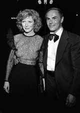 Barbara Babcock John Saxon Emmy Awards Pasadena Civic Auditorium S- Old Photo