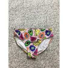 Andy Evan Girls Pink Fruit Print Swim Bottom XL 16 NWOTWatermelon Avocado