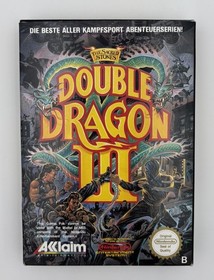 Double Dragon III 3: The Sacred Stones   - Nintendo NES - PAL-B OVP CIB - NOE