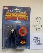 Hasbro Marvel Legends Series Secret Wars Spider-Man Black Symbiote Suit