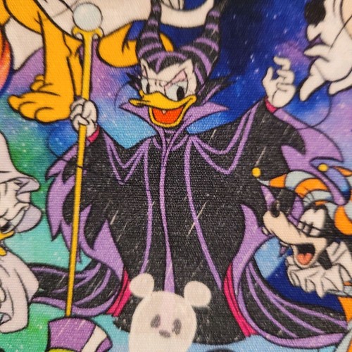 Disney Halloween Mickey Mouse & Friends Fabric Fabric Remnant 36" X 41" - Picture 5 of 13