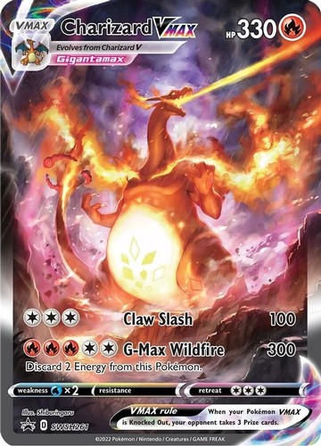 2019 PKM: SWSD - Charizard VMAX - SWSH261 (#SWSH261, Holofoil, Promo, Near Mint)