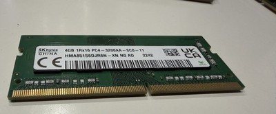 SK Hynix 4GB 1Rx16 PC4 3200AA DDR4 RAM Arbeitsspeicher für Notebooks Hynix