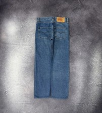 Vintage 90s Levi s 501 Blue Straight Fit Denim Jeans Made In USA Grunge 29/32