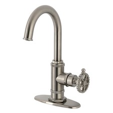 Kingston Brass KSD850.CG Fuller 1.8 GPM 1 Hole Bar Faucet - - Nickel
