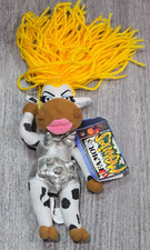 Meanies Moodonna Infamous Series 2 Plush 1997 1998 Idea Factory TopKat Cow Doll