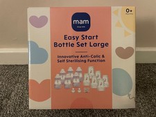 Brand New - Mam Easy Start Anti-Colic Bottle Set, Large, Lilac 0+ Months