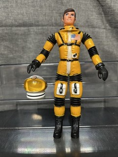 1968 Mattel Major Matt Mason DOUG DAVIS w/ HELMET No Broken Wires Nice W17