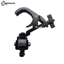 10pc Black Aluminum Truss Stage Light 80kg 360 Folding Clamp Lights Hook 38-60mm