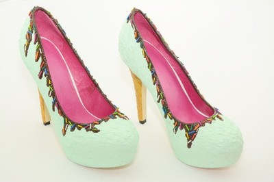 Pumps High Heels Minze Gr 38
