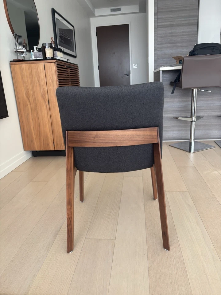 MOE’S Deco Dining Chair Black- Set Of 6 - Image 3 of 4