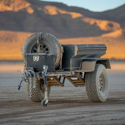 Overland Vehicle Systems 70100017 Off Road Trailer Rear Support Jacks Pair