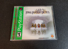 Final Fantasy Tactics Greatest Hits (Sony PlayStation 1, 1998) PS1, Complete CIB