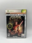 Star Wars Knights of the Old Republic Xbox Platinum Hits Complete CIB