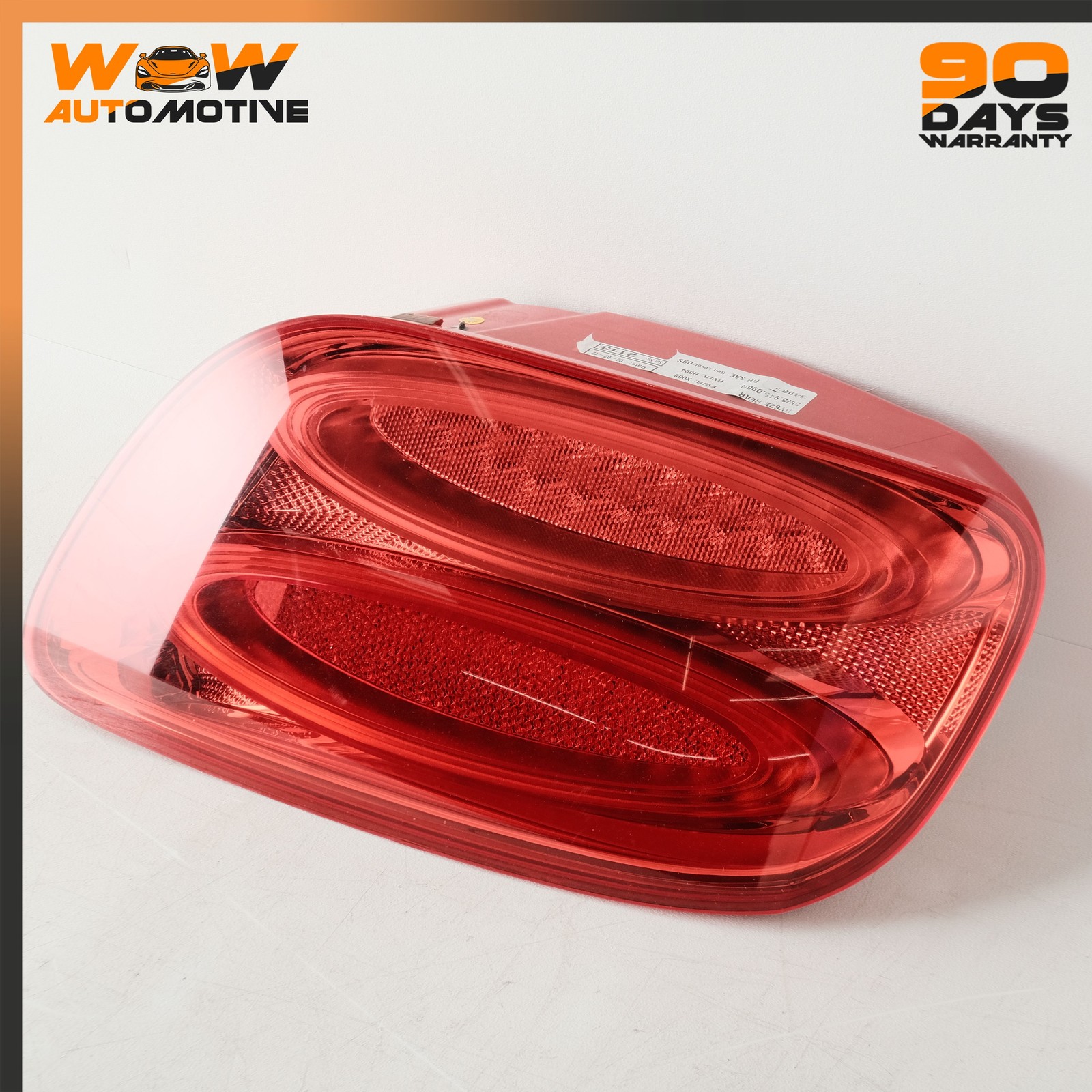 12-17 BENTLEY CONTINENTAL GTC REAR RIGHT LED TAIL LIGHT LAMP 3W3945096N OEM