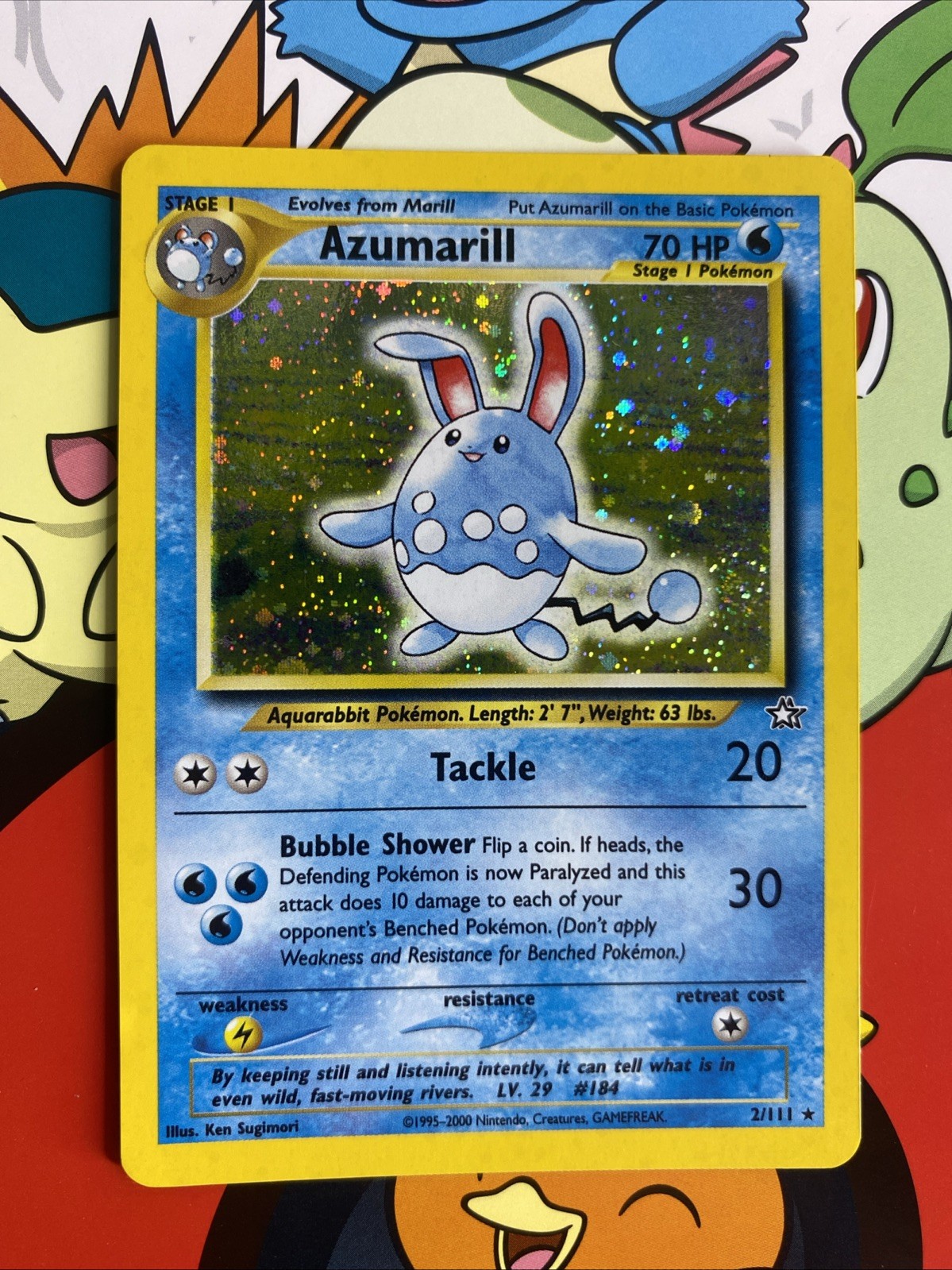 Azumarill 2 Current Market Value | Neo Genesis