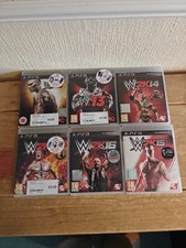 WWE Complete Mainline PS3 Collection (W12, W13, W2K14, W2K15, W2K16 & W2K17)