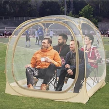 EighteenTek Pod All Weather Sports Tent with Attached Floor, Instant Outdoor ...