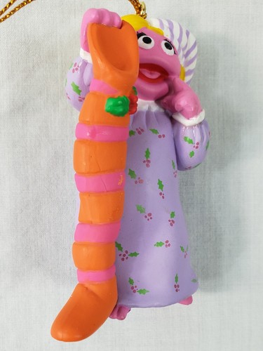 Vtg. Christmas on Sesame Street Grolier Betty Lou Ornament Jim Henson Orig. Box - Picture 7 of 15