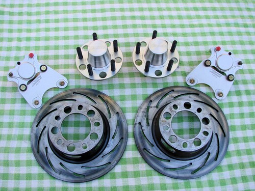 STRANGE Hubs for Aluminum Struts w/ Brake Kits, Rotors, Calipers, Brackets