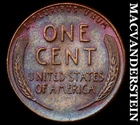 1958 Lincoln Wheat Cent- Choice Gem Brilliant Uncirculated Color #i3412