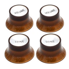2 Volume 2 Tone Speed Control Knobs for Electric Guitar Hat Replacement