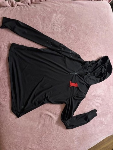 Harley-Davidson Black Performance Hoodie with Red Logo