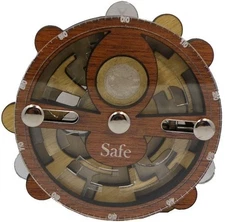 Safe - Money Maze Brain Teaser Wooden Puzzle
